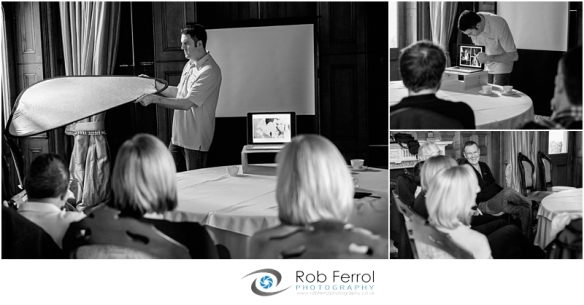Wedding photography training day at Rossington Hall, Doncaster